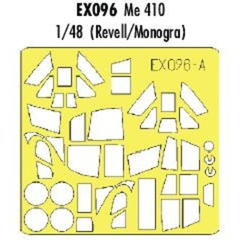 Messerschmitt Me 410 (per i kit modello da Monogram and Revell) (fatto da nastro Kabuki giallo prodotta in Giappone)