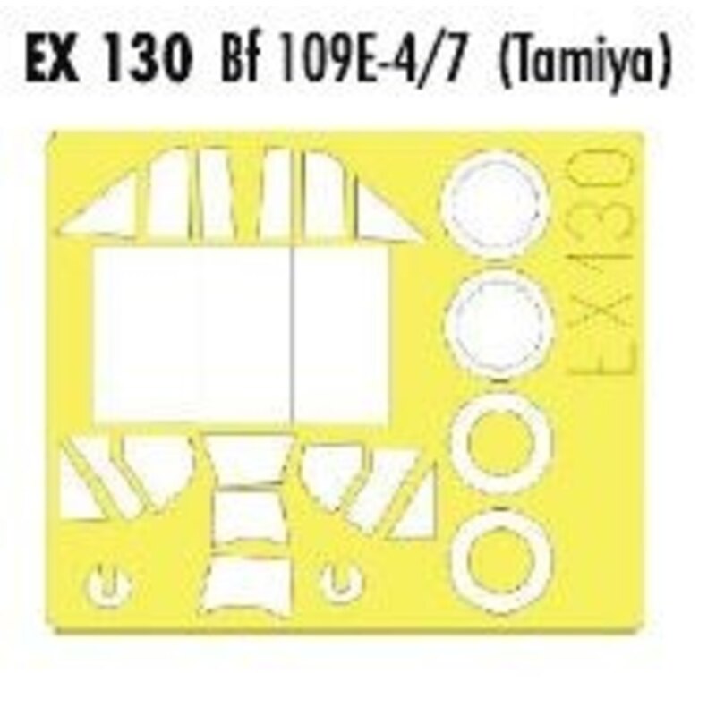 Messerschmitt Bf 109E-4/7 (per i kit modello da Tamiya) (fatto da nastro Kabuki giallo prodotta in Giappone)