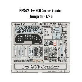 Focke Wulf Fw 200 Condor interior PRE-PAINTED IN COLOUR! (per i kit modello da Trumpeter) This Zoom set is a simplified version 