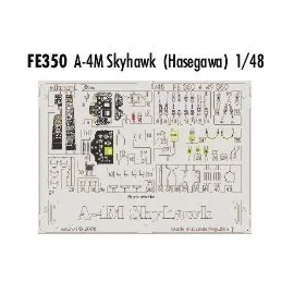 Douglas A-4M Skyhawk PRE-PAINTED IN COLOUR! (per i kit modello da Hasegawa) This Zoom set is a simplified version of the standar