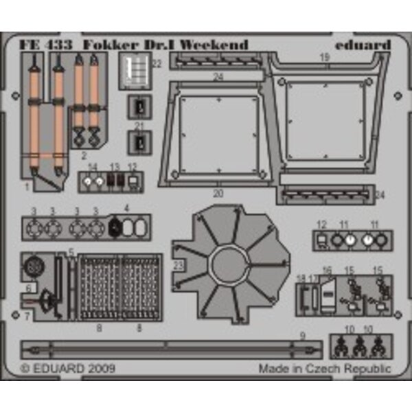 TAMIYA TAPPETINO DA TAGLIO CUTTING MAT ALPHA (A3 HALF-SIZE/BLUE) 74144