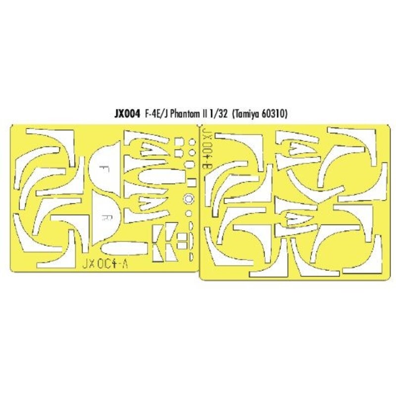 F-4E′J Phantom (per i kit modello da Tamiya TA60310) (fatto da nastro Kabuki giallo prodotta in Giappone)