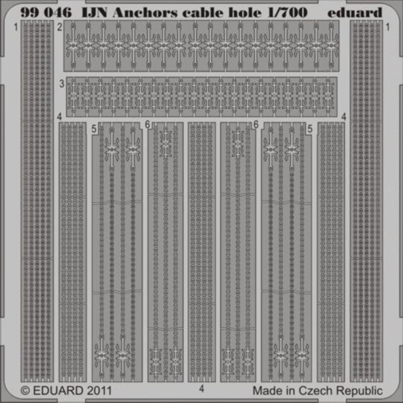 IJN anchors 1/700 