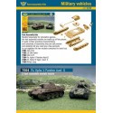 Pz.Kpfw.V Panther Ausf.G Pack includes 2 snap together tank Kits