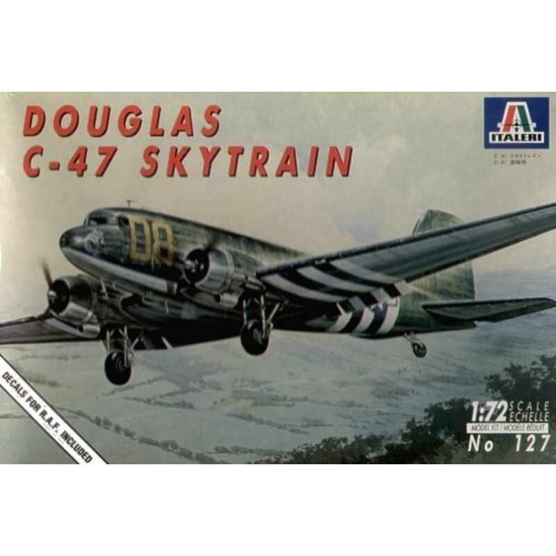 Kit modello Italeri Douglas C-47 Dakota Skytrain nel 1001hobbies (Ref.0127)