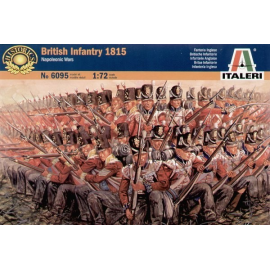 Figurine storiche Guerre Napoleoniche: Fanteria Britannica 1815