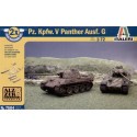 Pz.Kpfw.V Panther Ausf.G Pack includes 2 snap together tank Kits