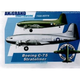 Boeing C-75 Stratoliner. Includes bonus kits of the Northrop A-17 Nomad / Kellett YO-60 / Ryan XF2R-1 Darkshark. In 1937, Boeing