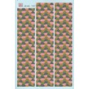 Decalcomania WWI four colour Lozenge Lower surface- 2 sheets