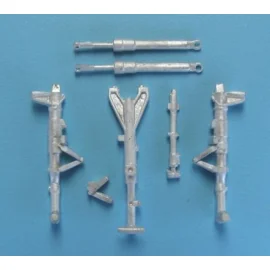 Dassault Mirage 2000 Landing Gear (designed to be used with Italeri and Kinetic kits) 