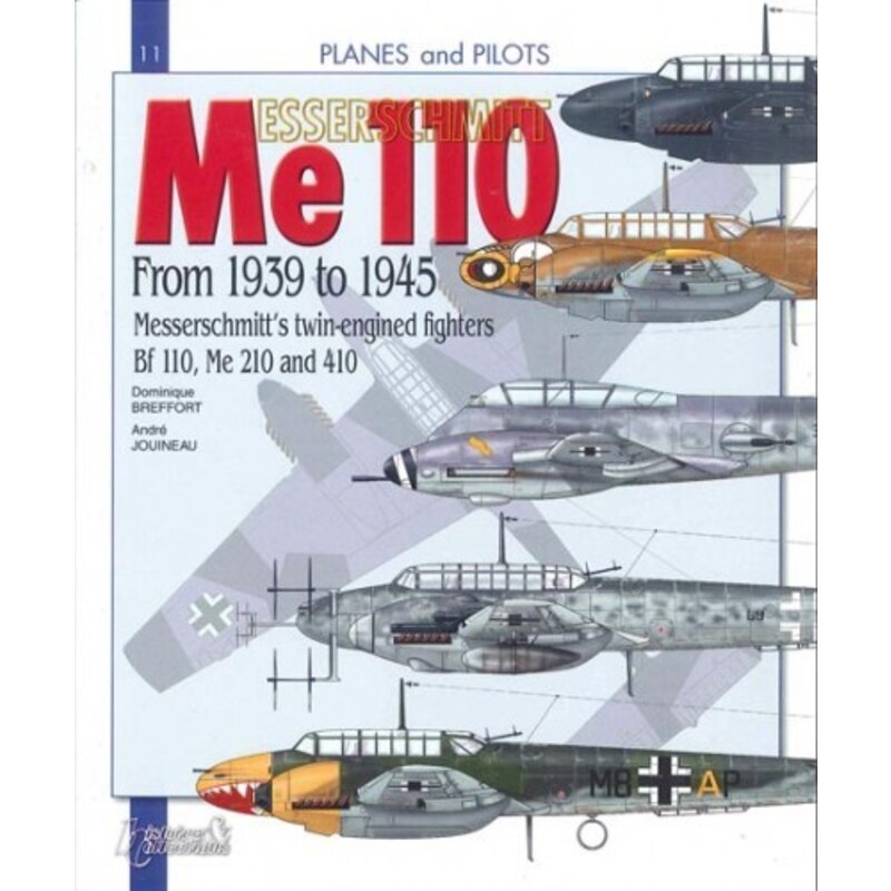 Libro Le Messerschmitt 110 de 1939 à 1945 