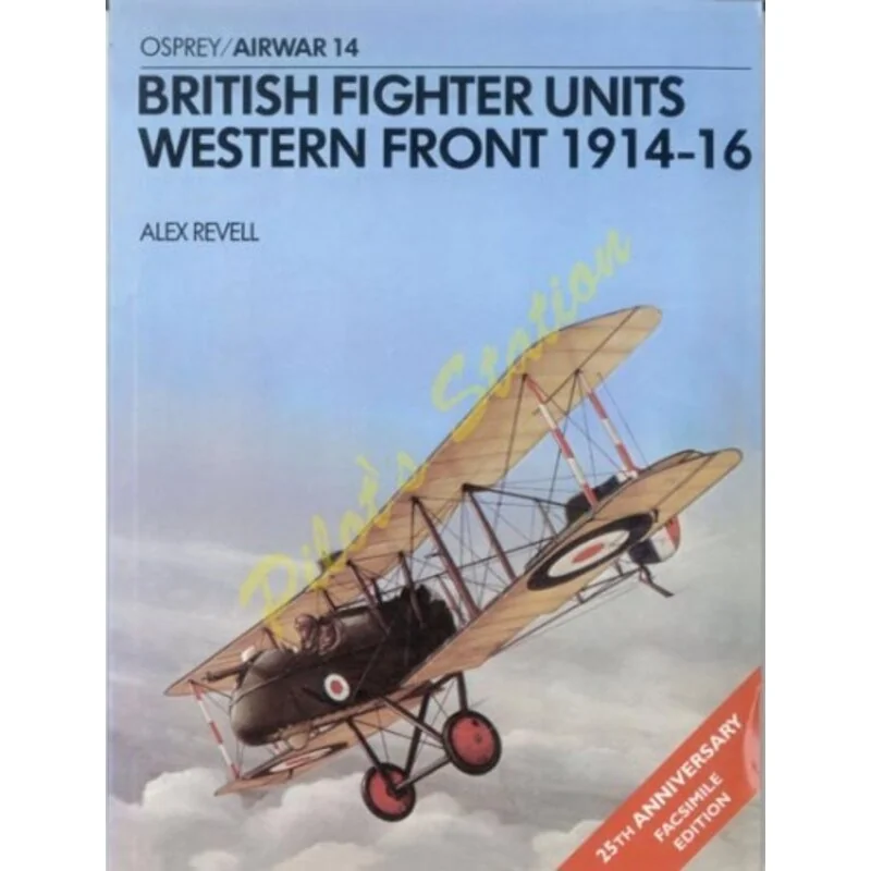 Libro British Fighter Units Western front 1914-16 - Airw