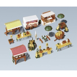  Market stands and carts