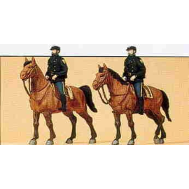 Figurini Noi polizia cavallo