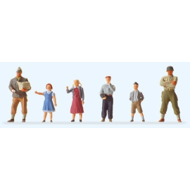 Figurini Soldati con bambini