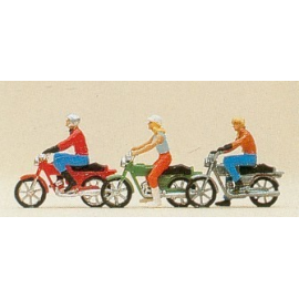 Figurini motociclisti