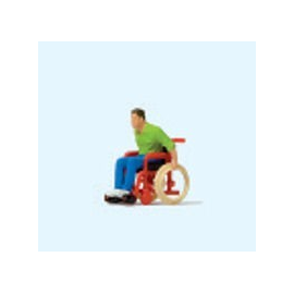 Figurini Uomo in sedia a rotelle