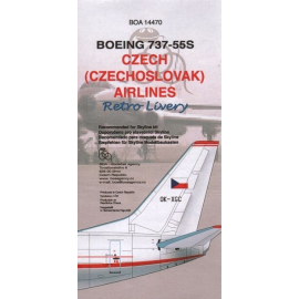  Decalcomania Czechoslovak Airlines Retro Livery