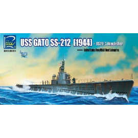 Kit modello USS Gato SS-212 Fleet Submarine 1942