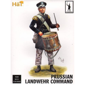 Figurini Prussian Land. Command x 18 figures