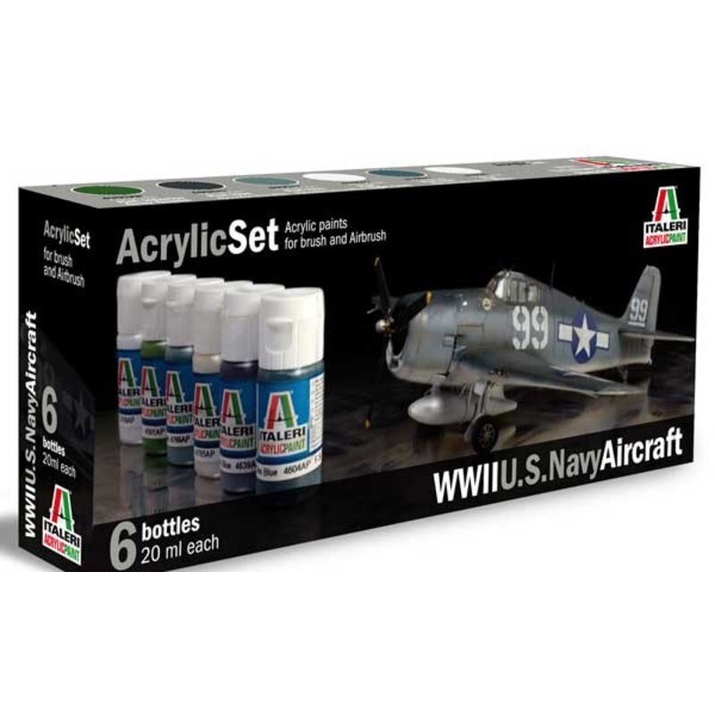 Vernice WWII US Navy aircraft painting set