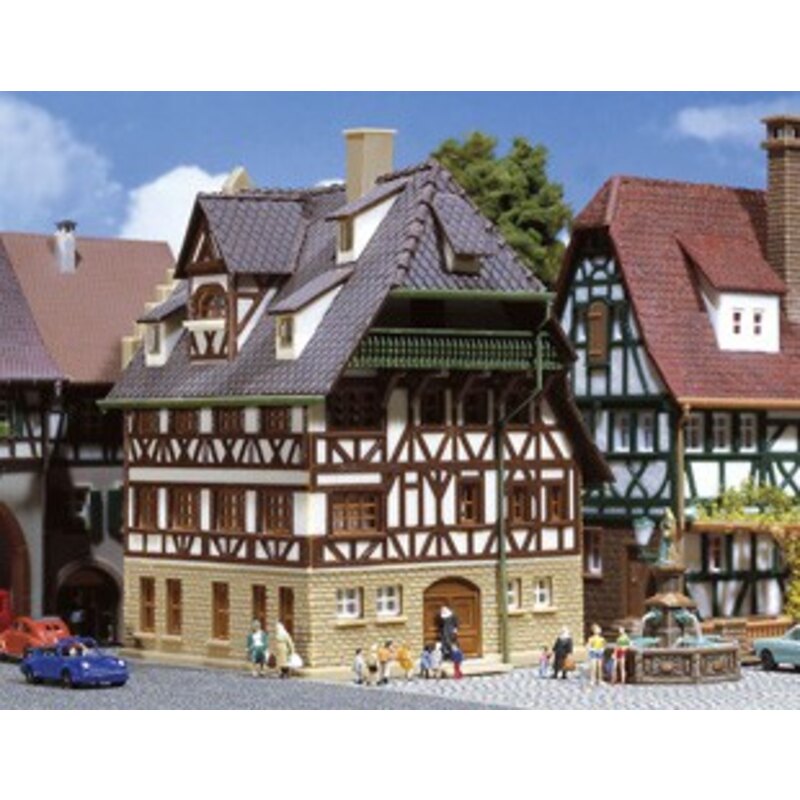 N-timbered house