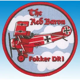 Patch Fokker DR1 Il Barone Rosso