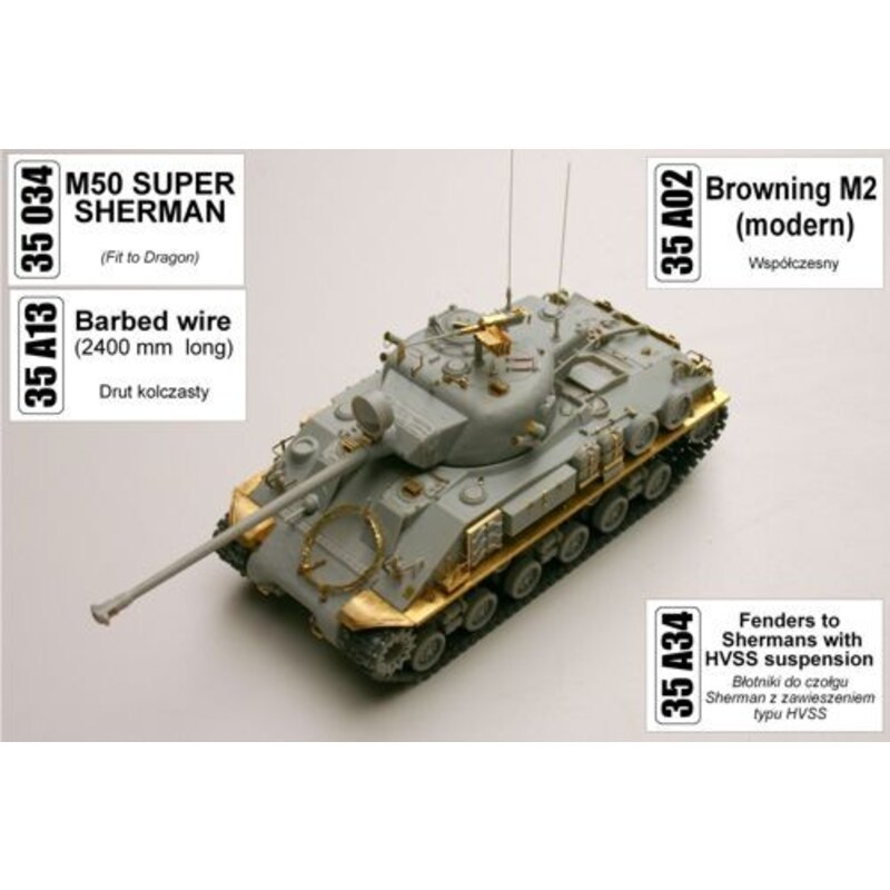 Israeli M50 Super Sherman (per i kit modello da Dragon)