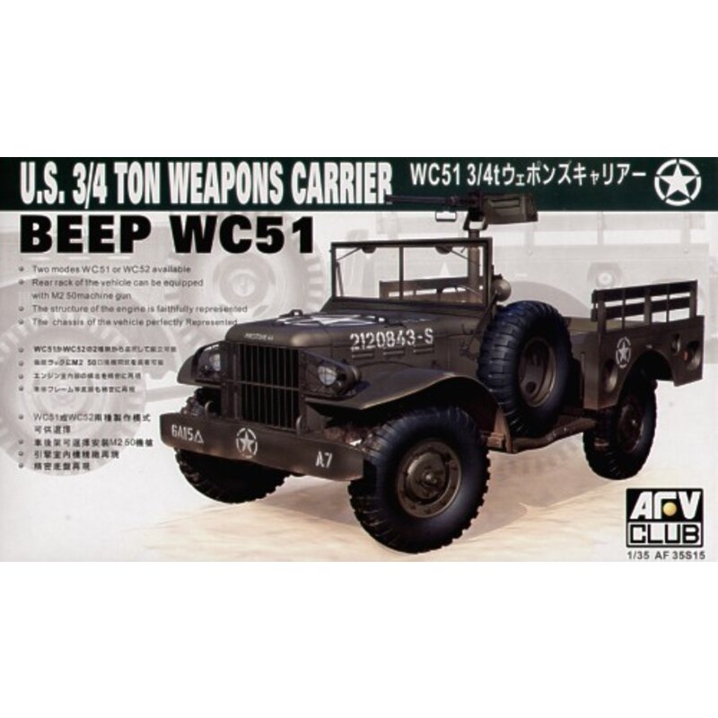 US 3/4ton Weapons Carrier WC51 (ex Skybow)