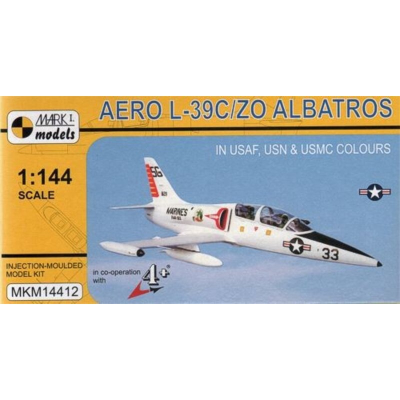 Albatros Aero L-39C / L-39ZO In USAF & USN USMC Colori 1/144 - MARK I modelle M14412