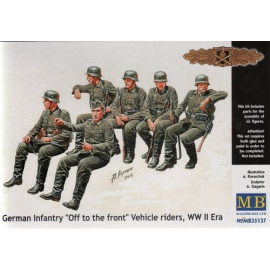 Kit Modello Fanteria tedesco al fronte Riders veicolo 1/35 - Master Box 35137