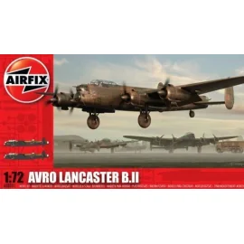 Avro Lancaster B.II New tool kit and the first of the Mk.II Lancaster with Hercules engines. Decals for LL725 EQ-Z 'Zombie' 408(