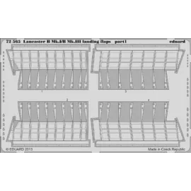 Avro Lancaster B Mk.I/BMk.III landing flaps (designed to be used with Airfix kits)