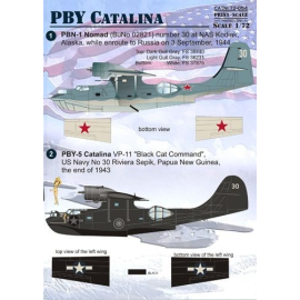  Decalcomania PBY Catalina The complete set 2. PBY-5; PBN-1; OA-10A;