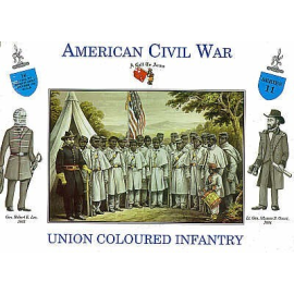Figurini Coloured Union Infantry 16 figures