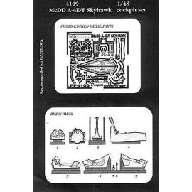 Douglas A-4E/F Skyhawk cockpit (per i kit modello da Hasegawa)