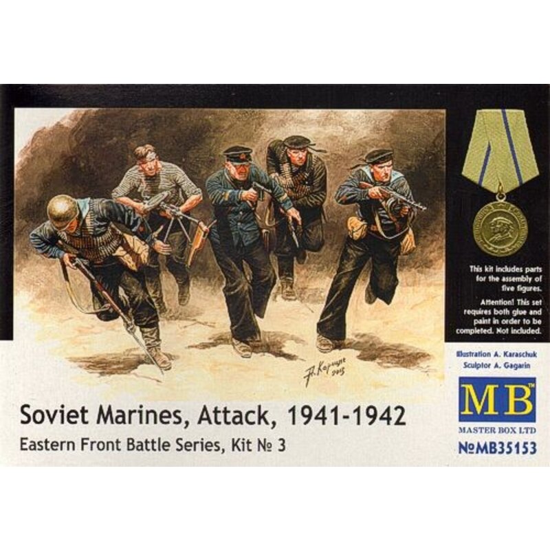 Marines sovietico , Attacco, 1941-1942 Fronte Orientale Battaglia Series