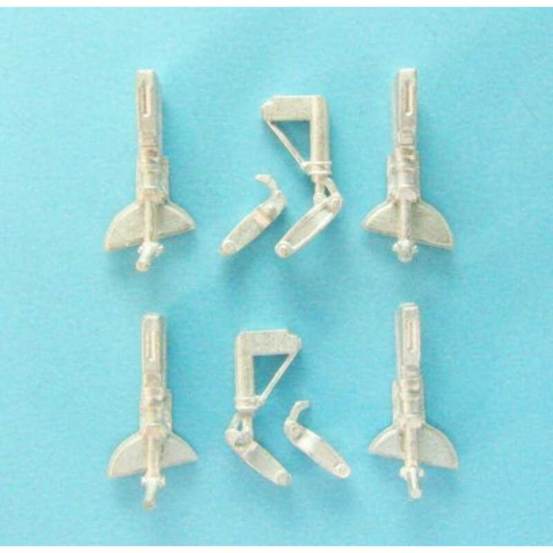 de Havilland Vampire FB5 / de Havilland Sea Vampire F20 Landing GEAR2 set includeddesigned da utilizzare con i kit Cyber ​​Hobby