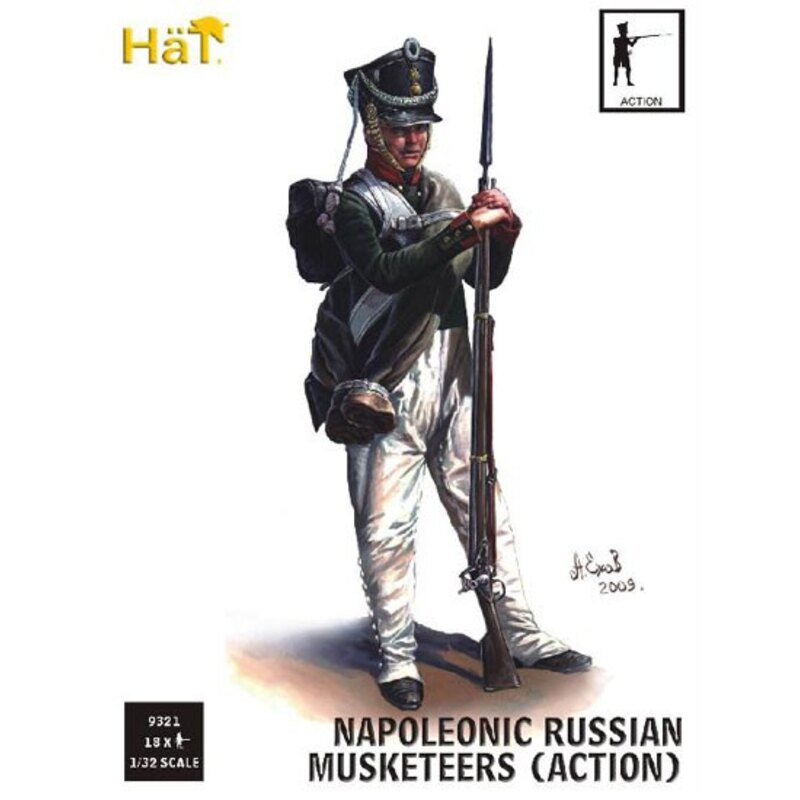 Figurine storiche Russian Infantry Action (Napoleonic Period)