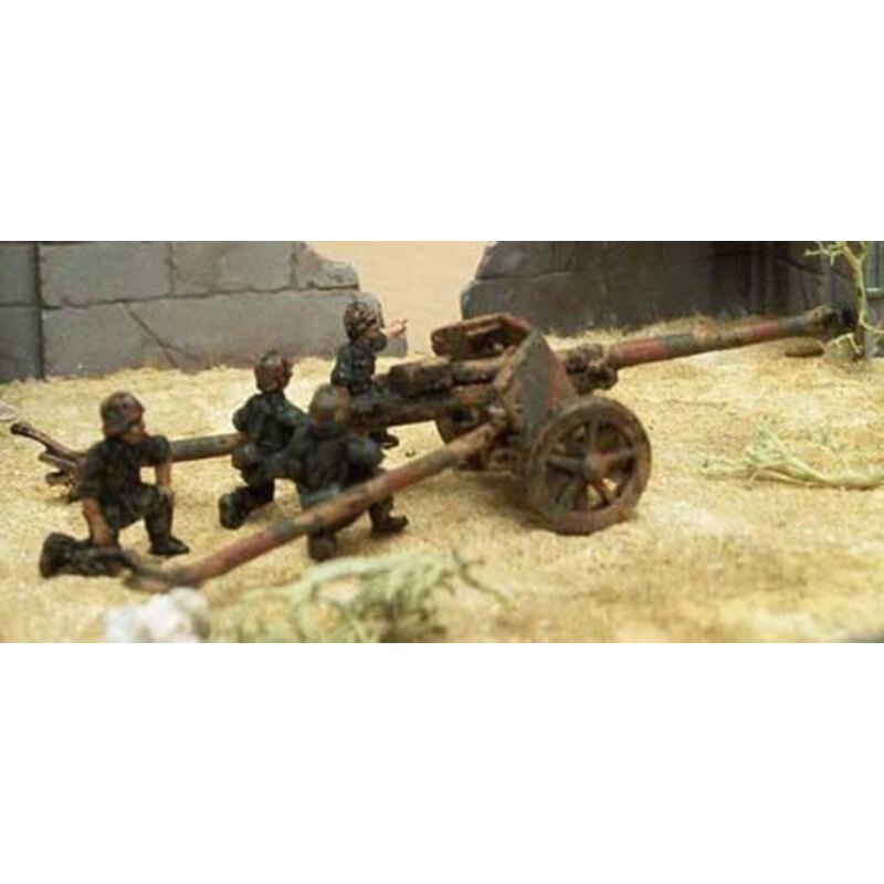 German Pak 40 75mm anti tank gun WWII