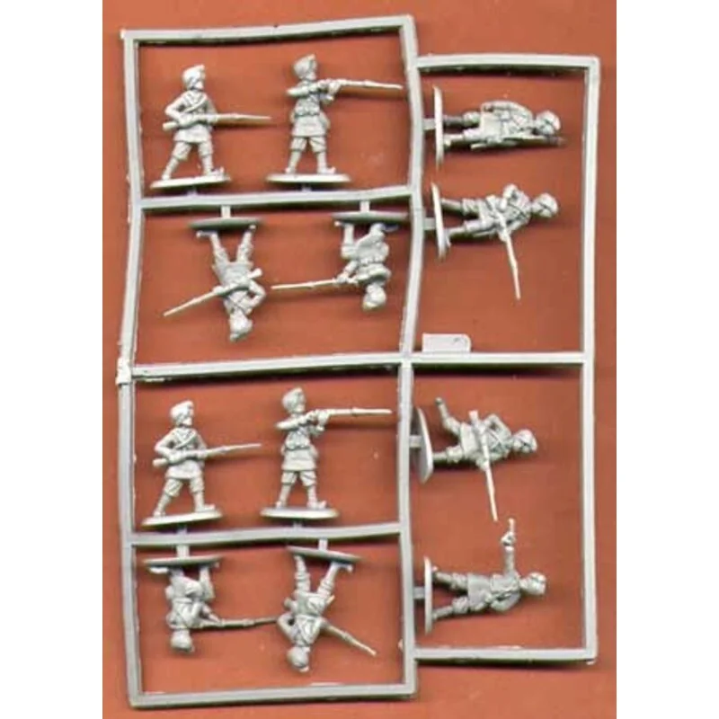 Colonial Wars Indian Infantry x 48 figures per box