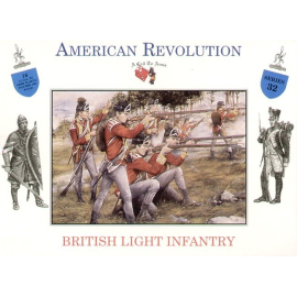 Figurini British Light Infantry American Revolution