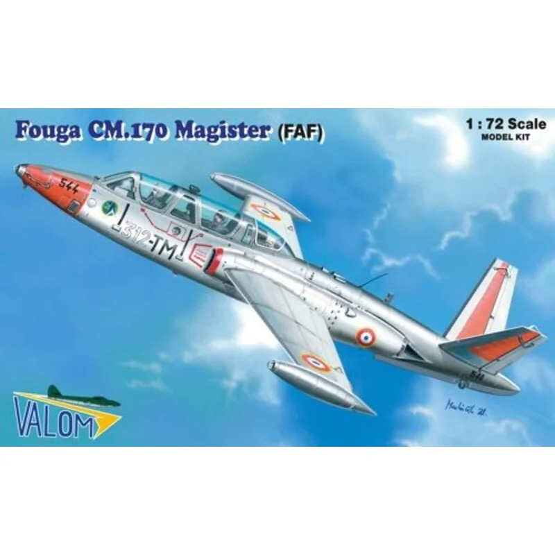 Fouga Magister CM.170 . Decalcomanie French Air Force