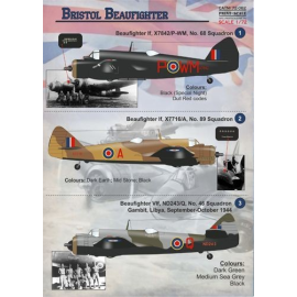  Decalcomania Bristol Beaufighter