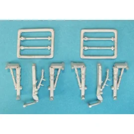 Sepecat Jaguar GR.1A Landing Gear ( 2 set ) ( progettato per essere utilizzato con i kit Hasegawa ) [ GR.4/GR.4A T.2 E/T.4 Mk.2A