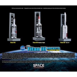  Titan Rockets w / Launch Pad per 3 set