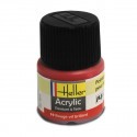 Pittura acrilica per modellini gloss Gloss Red acrylic 0.5 fl.oz 