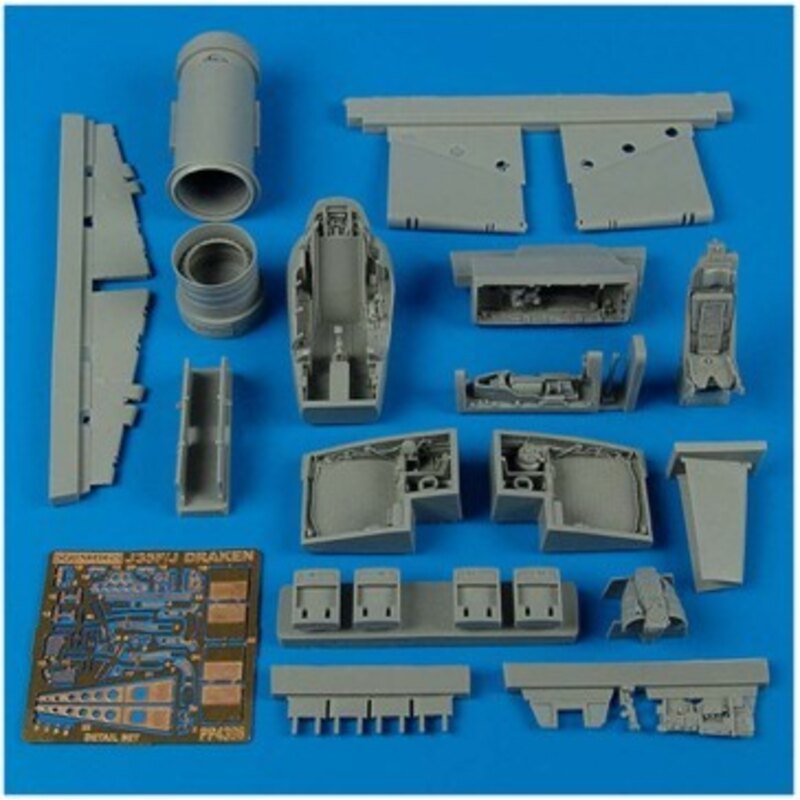 Saab J-35F Draken detail set (per i kit modello da Hasegawa)