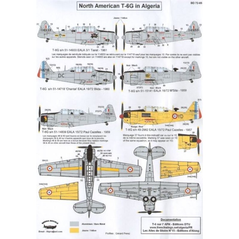 Decalcomania 737-500 decal set - Garuda Indonesia