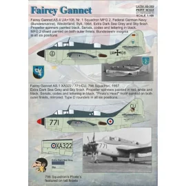 Decalcomania Fairey Gannet